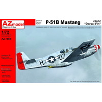 AZ Models AZ7588 1/72 P-51B Mustang Dorsal Fin USSAF Plastic Model Kit