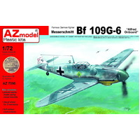 AZ Models AZ7596 1/72 Messerschmitt Bf 109G-6 Alfred Onboard Plastic Model Kit