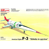 AZ Models AZ7598 1/72 Douglas X-3 Stiletto in service Plastic Model Kit