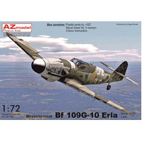 AZ Models AZ7611 1/72 Bf 109G-10 Erla late, block 15XX Plastic Model Kit