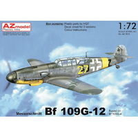 AZ Models AZ7616 1/72 Bf 109G-12 based on Bf 109G-4 Plastic Model Kit
