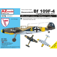AZ Models AZ7626 1/72 Bf 109F-4 JG.3 – LIMITED EDITION Plastic Model Kit