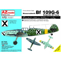 AZ Models AZ7632 1/72 Bf 109G-6 Bulgarian Air Force Plastic Model Kit