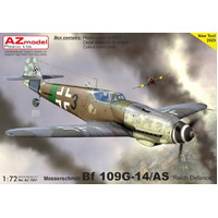 AZ Models AZ7657 1/72 Bf 109G-14/AS Reich Defence Plastic Model Kit