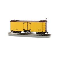 Bachmann Data Only&Yellow W/Brown Roof And Ends