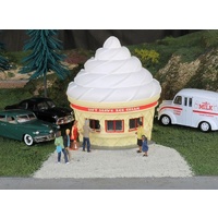 Bachmann Scn Ice Cream St& O Roadside Usa