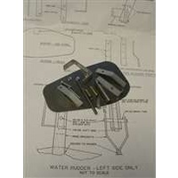 Balsa Usa Water Rudder Kit 1/3 Scale Edo Floats *
