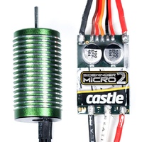 Castle Creations Sidewinder Micro, 8200KV Motor Combo, 1/18, CC-SWINDERM-8200
