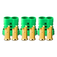 Castle Creations Polarized Bullet Connectors, Female, 6.5mm, CC-BULLET-6.5PF CSE011006900