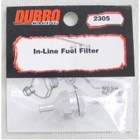 (DISCONTINUED DBR340) DUBRO 2305 IN-LINE FUEL FILTER (1 PCS PER PACK)