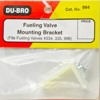 DUBRO 994 FUELING VALVE MOUNTING BRACKETS (1/PKG)
