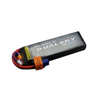 Dualsky 1300mah 3S 11.1v 50C HED LiPo Battery with XT60 Connector
