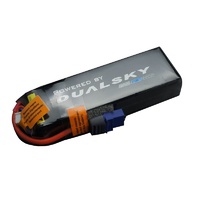 Dualsky 2200mah 2S 7.4v 50C HED Lipo Battery with XT60 Connector