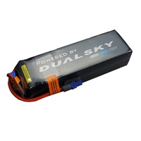 Dualsky 3700mah 4S 14.8v 50C HED Lipo Battery with XT60 Connector