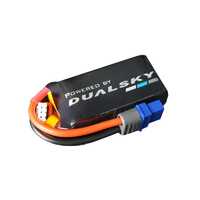 Dualsky 600mah 2S 7.4v 120C LiPo Battery with XT60 Connector