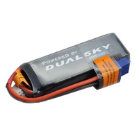 Dualsky 900mah 2S 7.4v 50C HED LiPo Battery with XT60 Connector