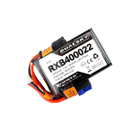 Dualsky 4000mah 2S 7.4v 25C LiPo Receiver Battery with Servo and XT60 Connector