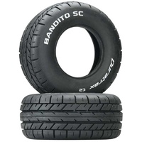 Duratrax Bandito SC On-Road Tire C2, 2pcs