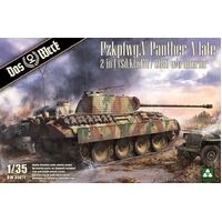 Daswerk 35011 1/35 Panther Ausf.A late (2 in 1) Plastic Model Kit
