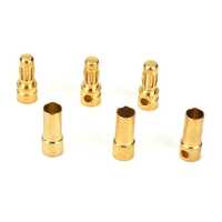 Dynamite 3.5mm Gold Bullet Connector Set, 3prs