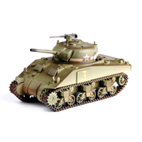 Easy Model 36252 1/72 M4 Sherman Middle Tank (Mid.) - 1St Armored Div. Assembled Model