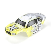 ECX Body Set, Decorated Yellow/White 1/24 Temper, Final Clearance