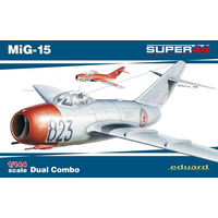 Eduard 4443 1/144 MiG-15 DUAL COMBO Plastic Model Kit