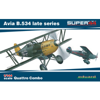 Eduard 4452 1/144 Avia B.534 late series Quattro Combo Plastic Model Kit