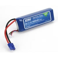 E-Flite 1800mah 3S 11.1v 30C LiPo Battery with EC3 Connector