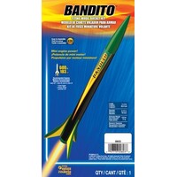 Estes 0803 Bandito Beginner Model Rocket Kit (13mm Mini Engine)