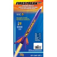 Estes 0806 Firestreak SST Beginner Model Rocket Kit (13mm Mini Engine)