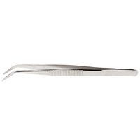 EXCEL 30410 EXCEL 4.5 INCH STAINLESS CURVED POINT TWEEZER
