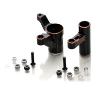 Exotek D819/E819 Aluminum HD Steering Crank Set (Black/Orange)