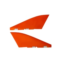 Flex Innovations Pirana Vertical Fin without Rudders, Orange