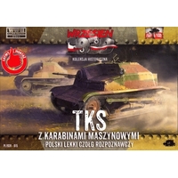 First To Fight 015 1/72 TKS with km's (Polish Reconnaissance tank ) Plastic Model Kit