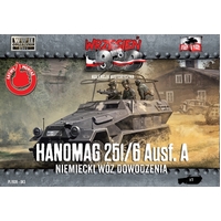 First To Fight 043 1/72 HANOMAG 251/6 Ausf A. German Command car Plastic Model Kit