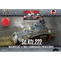 First To Fight 047 1/72 Sd.Kfz. 222 - German Light Armored Car Plastic Model Kit
