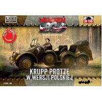 First To Fight 050 1/72 Krupp Protze in polish service Plastic Model Kit
