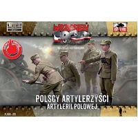 First To Fight 055 1/72 Polish crew of Field Artillery Plastic Model Kit