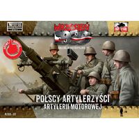 First To Fight 057 1/72 Polish Anti-Air Gun Crew Plastic Model Kit