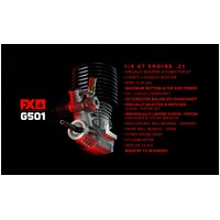 FX G501 - COMBO: ENGINE + MUFFLER 2168 + MANIFOLD GT