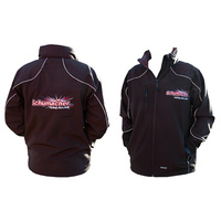 Schumacher Jacket - 3 Layer Softshell; Black - XL 46inch