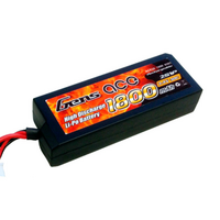 Gens Ace 1800mAh 20C 7.4V Soft Case Lipo Battery (EC3 Plug)