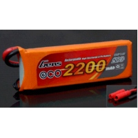 Gens Ace 2200mAh 20C 7.4V Soft Case Lipo Battery (Deans Plug)