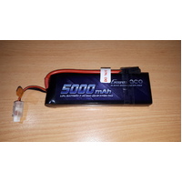Gens Ace 5000mAh 50C 7.4V  Battery (Traxxas Plug)