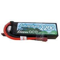 Gens Ace Adventure 2200mAh 50C 11.1 Soft Case (Deans Plug)