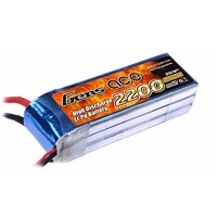 Gens Ace 2200mAh 60C 11.1V Soft Case Battery (Deans Plug)