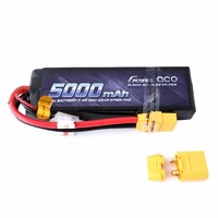 Gens Ace 5000mAh 50C 11.1V Soft Case Lipo Battery (XT-90 Plug) Bashing Series
