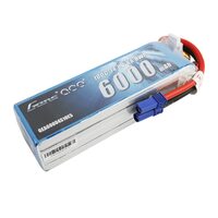 Gens ace 6000mAh 14.8V 100C 4S1P LiPo Battery Pack with EC5 Plug