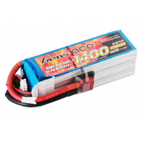 Gens Ace 1400mAh 40C 22.2V Soft Case Lipo Battery (Deans Plug)